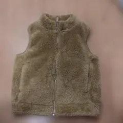 ボアベスト ブラウン キッズ