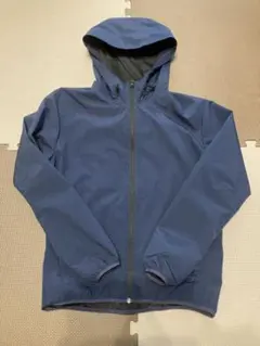 【美品】GU ジーユー ウインドプルーフ シェルパーカー ネイビーMサイズ