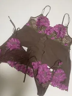 ワコール　サルート　キャミソールM &ショーツM &ソングM