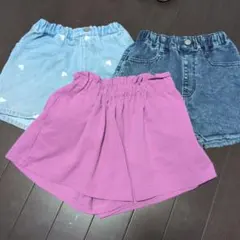 【デビロック】ショートパンツ　3点セット