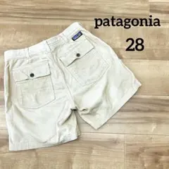 patagonia オーガニックコットン コーデュロイ ショーツ 28
