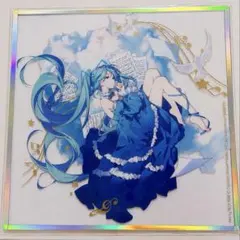 新品 初音ミク 冬木小袖 森倉円 A3 アクリルパネル 東京国立博物館