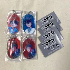 名探偵コナン アクリルストラップ シティポップver. 4点セット
