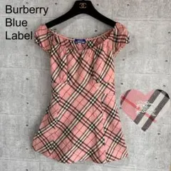BURBERRYフリル付きポロシャツ Mサイズ ローズカラー♡ - メルカリ