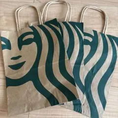 スターバックス ショップ袋 3枚セット