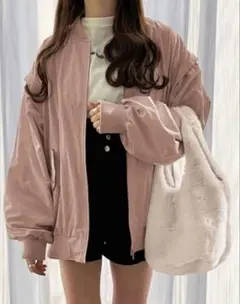 【GRL】グレイル 袖2wayMAー1 ブルゾン　ジャケット