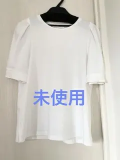 m's select パフスリーブ 半袖Tシャツ ホワイトのサムネイル