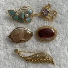 ヴィンテージ風　ブローチ　おまとめ　#71