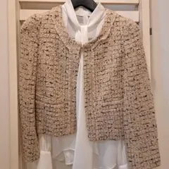 美品　Riccimie NEWYORK 　リッチミー　シャネルカラージャケットのサムネイル