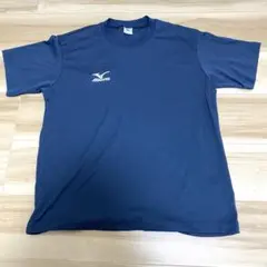 ミズノ　Mizuno ネイビー Tシャツ Lサイズ