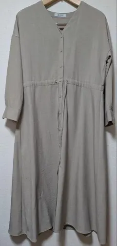 nano universe コートワンピース ロングシャツ スプリングコート