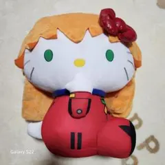 未開封】エヴァンゲリオン クッション(アスカ) ＆ ビッグタオル 計3点