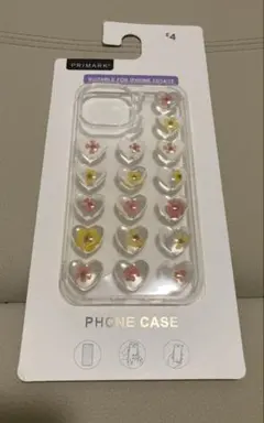 【新品未使用】Primark iPhoneケース　13/14/15 押し花