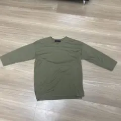 RAGEBLUE オリーブ色 M ポケット付き長袖カットソー