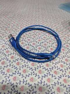 DeNAロゴ入り　 USB - Lightningケーブル（青）