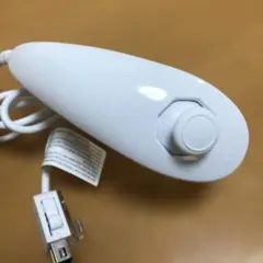 【匿名　送料無料】432-97家庭用ゲーム機　任天堂Wiiヌンチャク　ホワイト