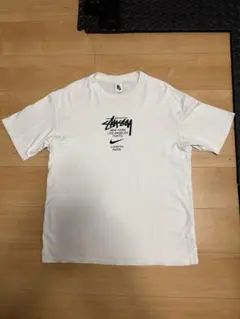 NIKE x STUSSY コラボ Tシャツ ホワイト XL - メルカリ