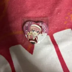 すとぷり さとみ 24クリスマス デフォ ハート缶バッジ