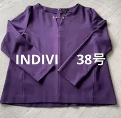 INDIVI インディヴィ　長袖ニット　38号