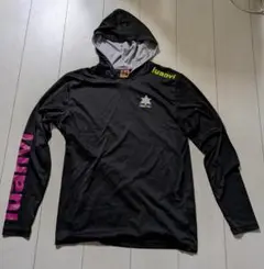 中古 サイズM luanvi フード付フットサルシャツ