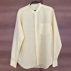 Takeo Kikuchi Herdmans 混麻　イエローシャツのサムネイル