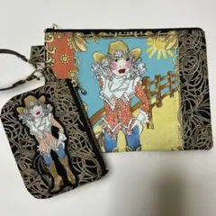 ☆ロラライハリス☆カウガール☆ハンドメイドポーチセット