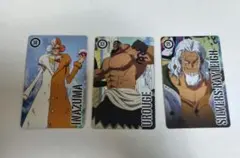ワンピース カード 3枚セット イナズマ ウルージ レイリー