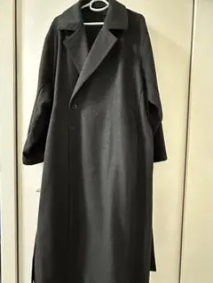 【美品】ウール オーバーサイズガウンコート