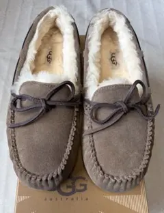 UGG モカシン ムートン 25cm ブラウン系