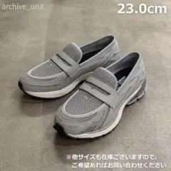 New Balance ローファー U1906LGR グレー 23.0cm