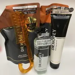 DR.HONEY モイストリペアシャンプー＆トリートメント5点セット