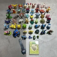 ポケモン ソフビ 指人形 フィギュア 腕時計 メダル 55点 まとめ売り