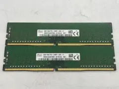 値下げ 16GB デスクトップメモリ PC4-2400T 8GB x2枚