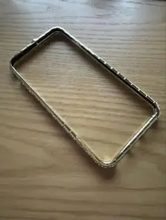 ゴールド バンパーフレーム iPhone８プラス用