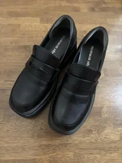 【repipi armario】厚底ローファー ブラック M 卒業　入学　式典