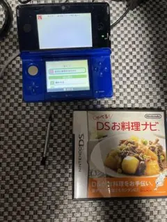 ニンテンドー3DS 青 + DSお料理ナビ