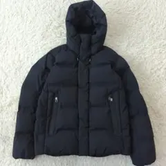 アローズ コマツ ダウンジャケット 700フィル フード ブラック М