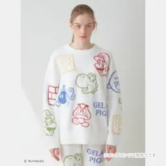 美品☆ジェラピケ × スーパーマリオ ルームウェア上下セット