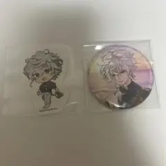 にじさんじ 海の家 くじスクエア 叢雲カゲツ 缶バッジ＆ステッカー