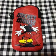 ミッキーマウスポーチ