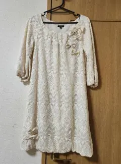 TOCCA ワンピース　レディース　総レース　秋冬　サイズ0