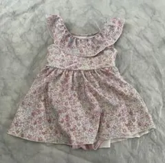 ブランシェス　水着　花柄　ワンピース　ワンピ　100 女の子　ピンク　子供