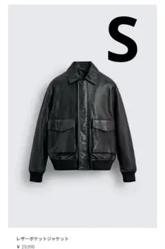 アーロン•レヴィン× Zara レザーボンバージャケット - メルカリ