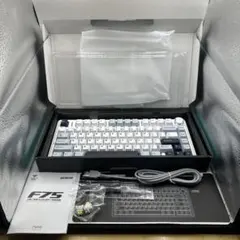 新品未使用品　AULA F75 Glacier blue キーボード