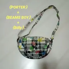 貴重《PORTER》《BEAMS》《Billy》コラボ★ショルダーバッグ★
