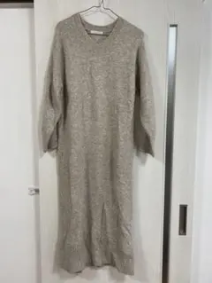 anySiS ニットロングワンピース セット