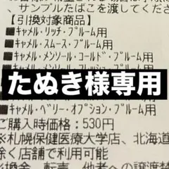 たぬき様専用
