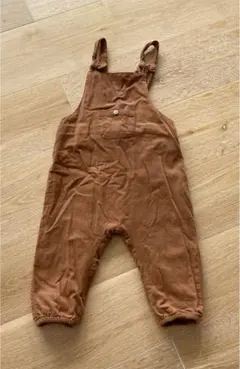 ZARA コーデュロイサロペット