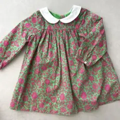 Jacadi 18Mリバティ 花柄ワンピース 81㎝