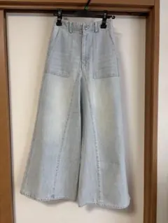新品】seven fairy Wis カーブデニムパンツ Mサイズ - メルカリ